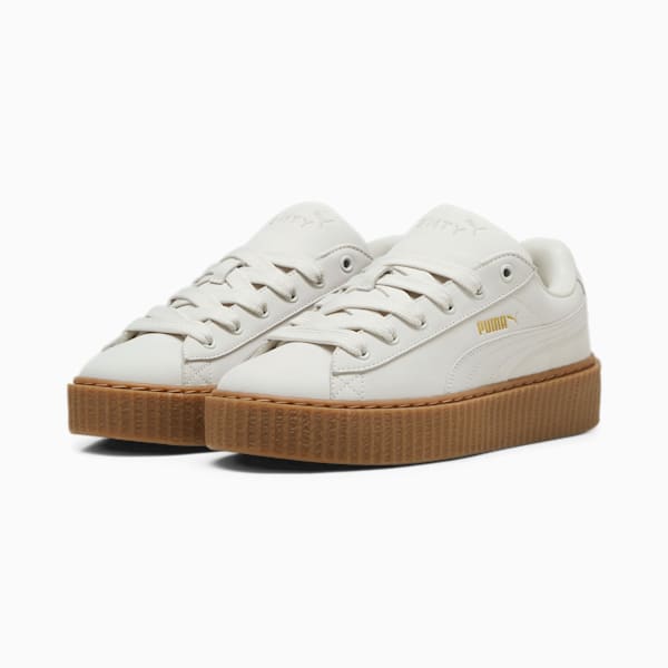 rankings of puma sneakers Creeper Phatty Contrast Tone Men's Sneakers, Warm White-Cheap Urlfreeze Jordan Outlet Gold-Gum, extralarge